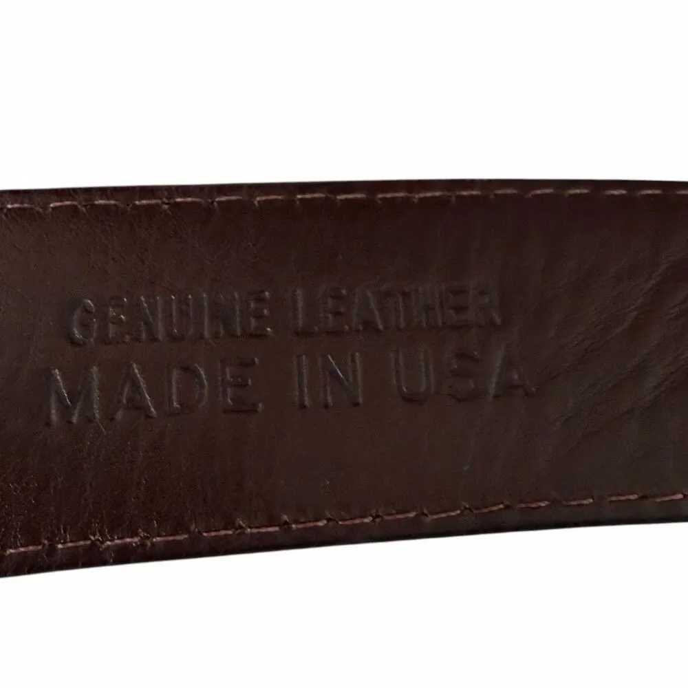W.Kleinberg for Neiman Marcus Brown Leather Belt Men’s 40